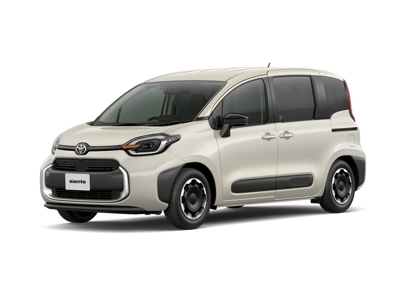 Gambar depan Toyota Sienta 2026 Jepun