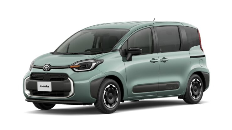 Gambar depan Toyota Sienta 2026 Jepun