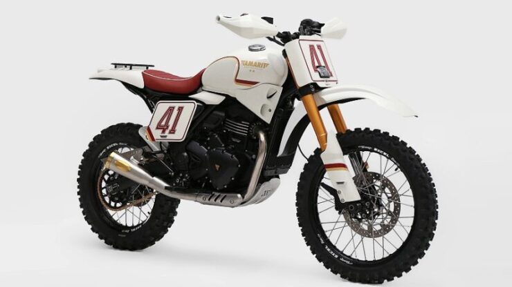 Gambar depan Triumph Scrambler 400 XC Tamarit Motorcycles