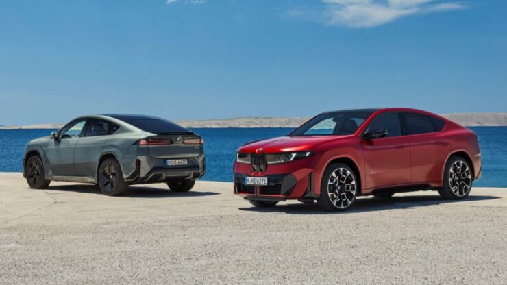 BMW iX4 exterior