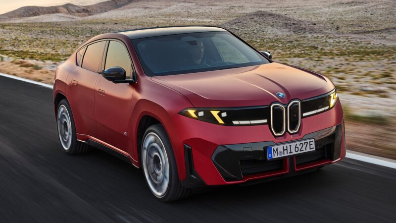 BMW iX4 exterior