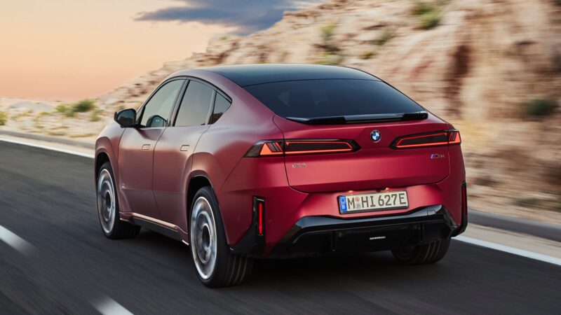 BMW iX4 exterior