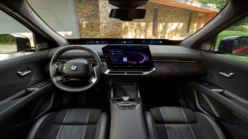 BMW iX4 interior