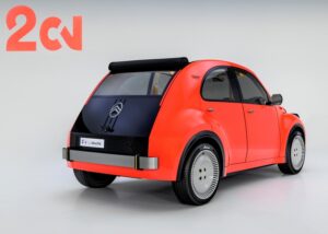 Gambar belakang Citroën 2 CV Concept 2026