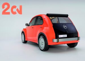 Gambar belakang Citroën 2 CV Concept 2026