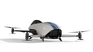 Gambar depan pesawat Airspeeder