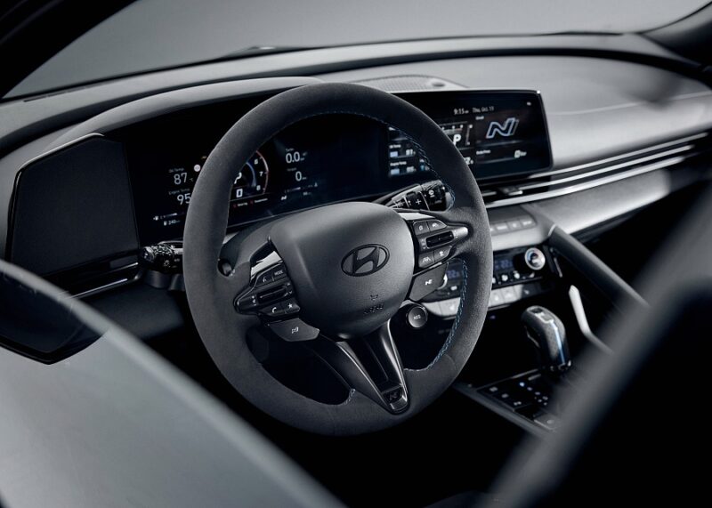 Gambar dalaman Hyundai Avante N Monochrome 2027