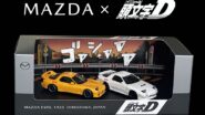 Gambar model skala Mazda RX-7 Initial D