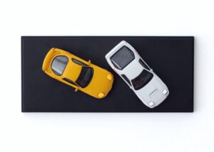 Gambar atas model skala Mazda RX-7 Initial D