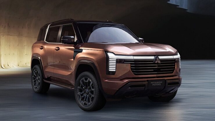 Gambar depan Mitsubishi Pajero 2027