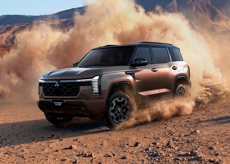 Gambar depan Mitsubishi Pajero 2027