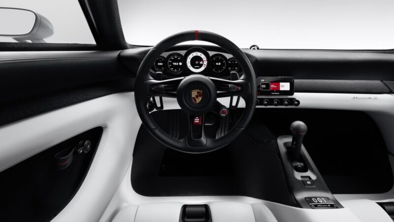 Porsche Mission S interior