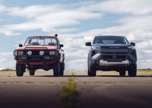 Toyota jatuhkan karavan 760kg ke atas Hilux Electric