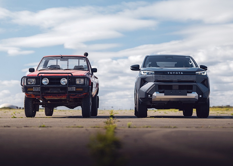 Toyota jatuhkan karavan 760kg ke atas Hilux Electric